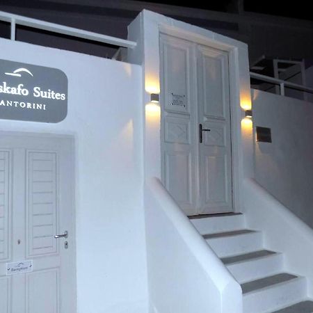 Yposkafo Suites - Studio - Santorini Fira  Bagian luar foto