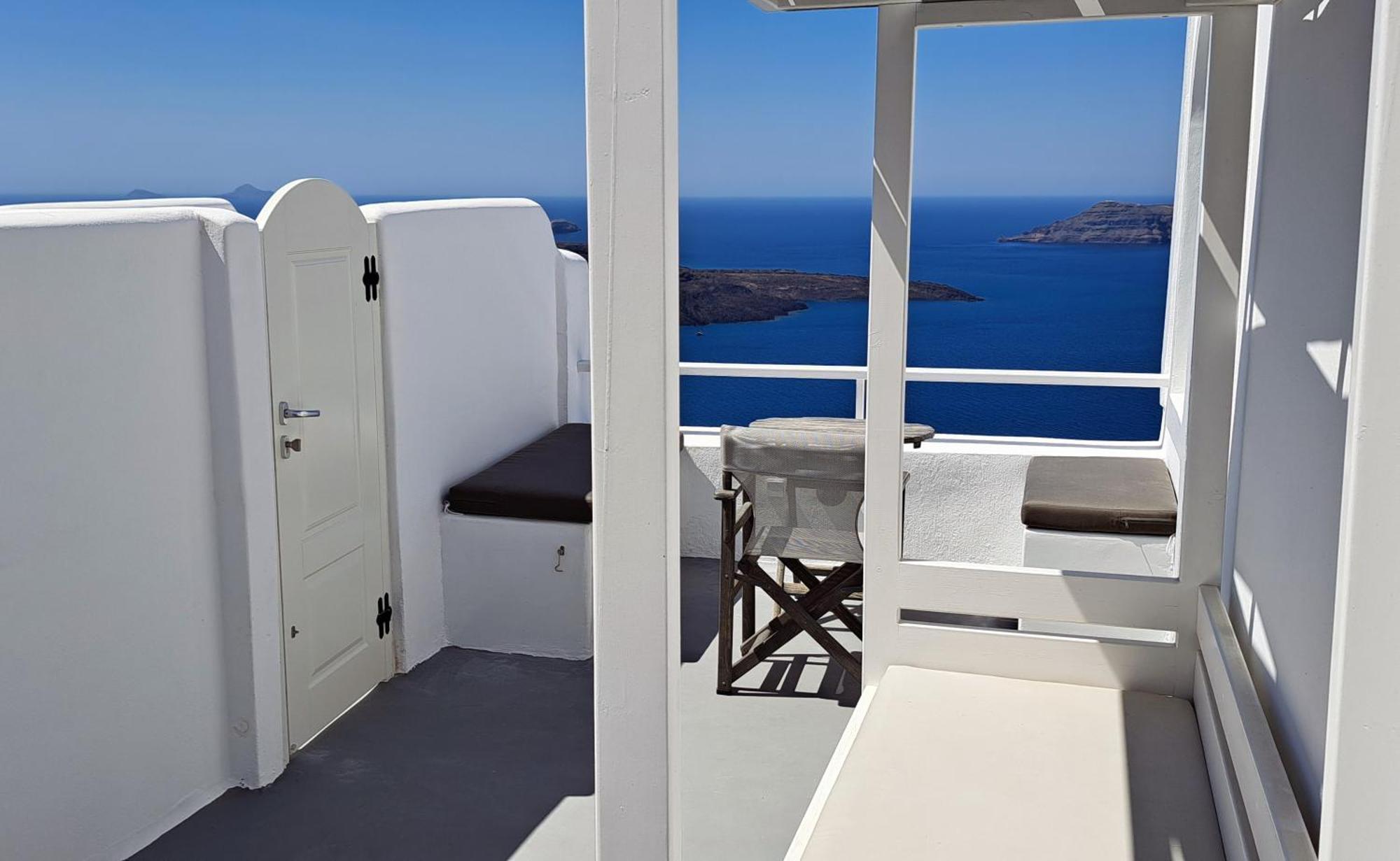 Yposkafo Suites - Studio - Santorini Fira  Bagian luar foto